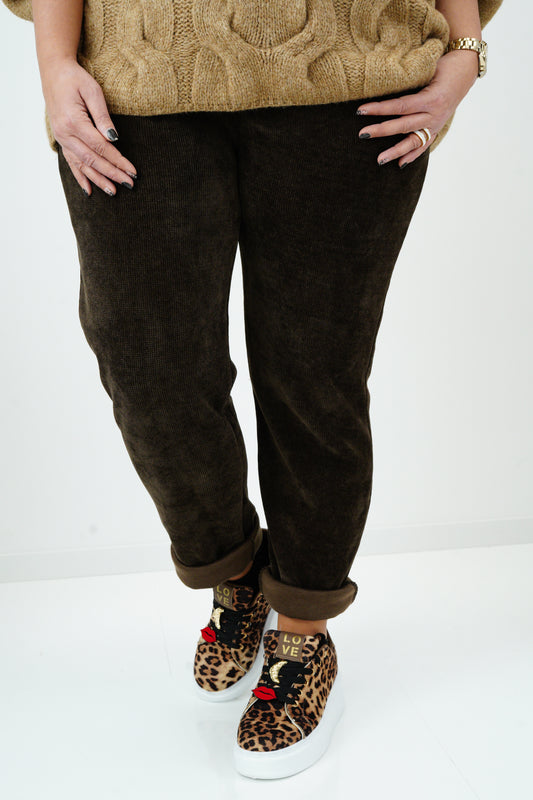 Joggpant in Chocolate (42-46)
