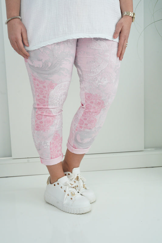 Joggpant in Rosa-Hellgrau (40-44)