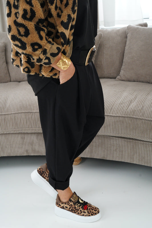 Joggpant in Schwarz (38-42+)