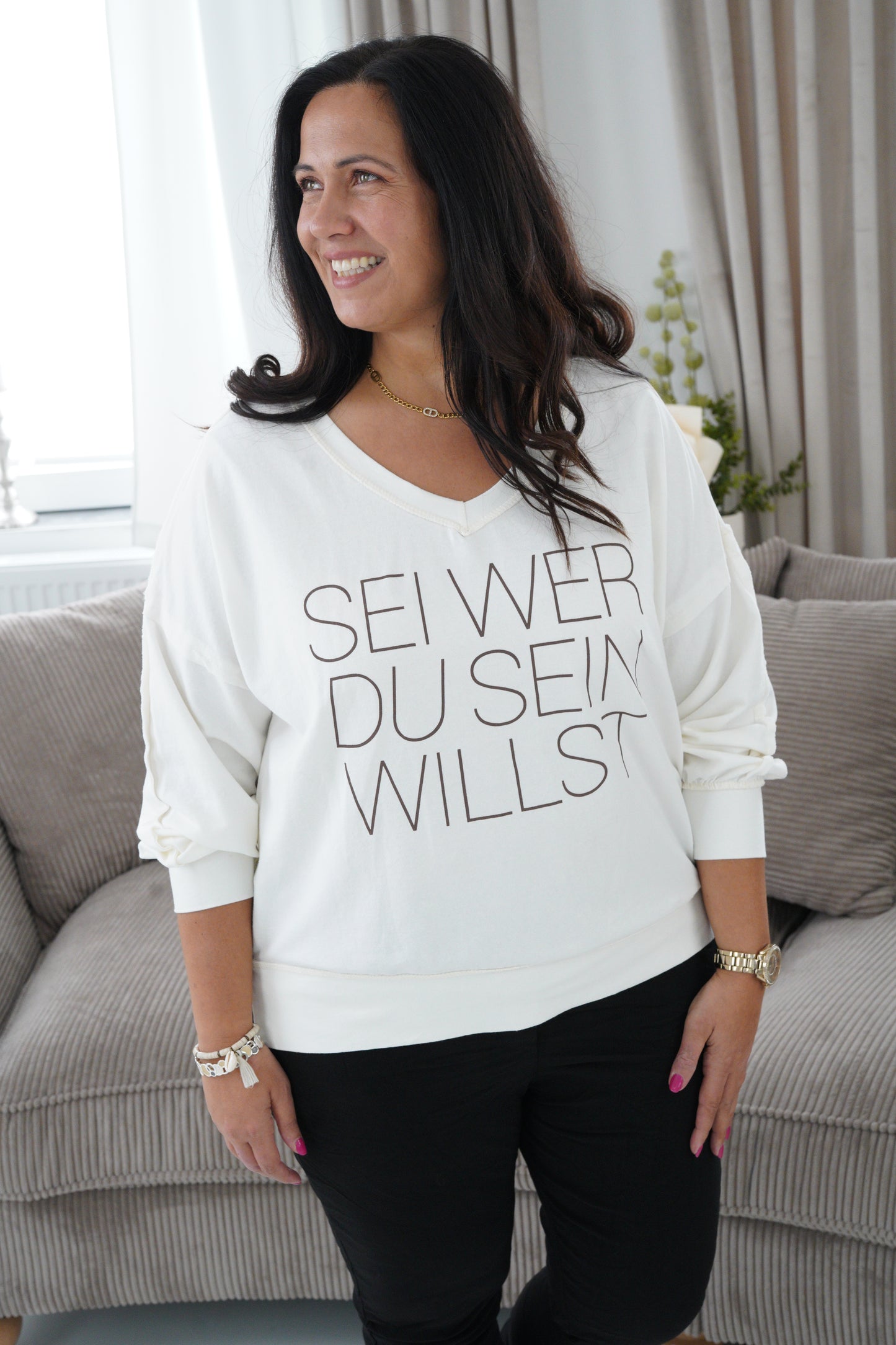 Pullover in Off-White (38-42)