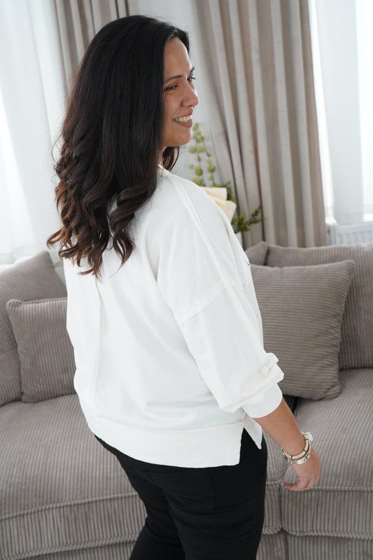 Pullover in Off-White (38-42)