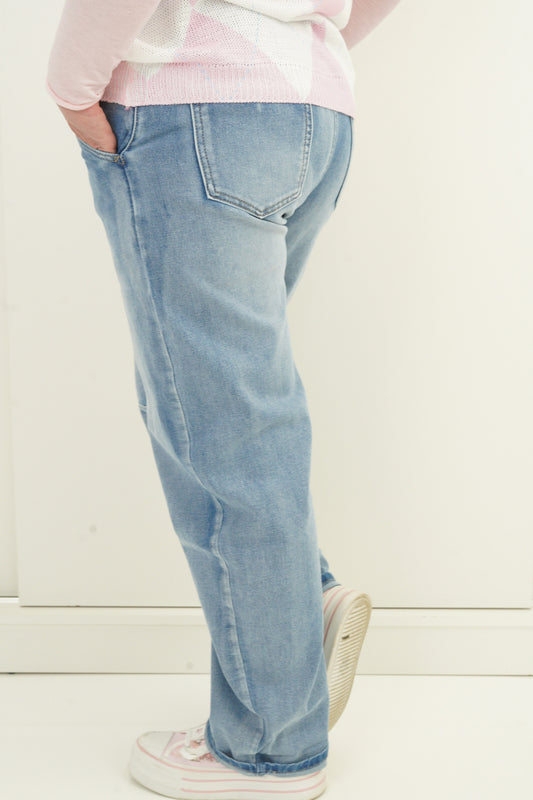 Jeans in Light-Blue Denim (S,M,L,XL)