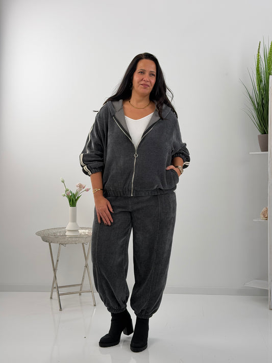 Jacke in modernem Grau (38-44)