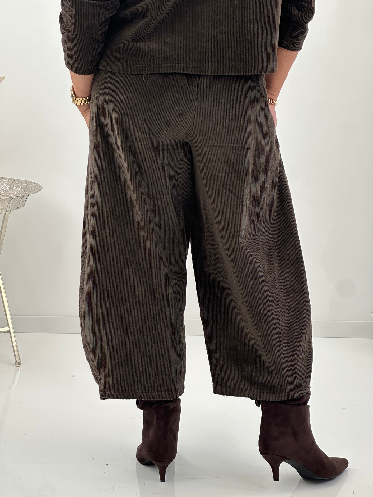 Cordhose in warmem Schoko (40-44)