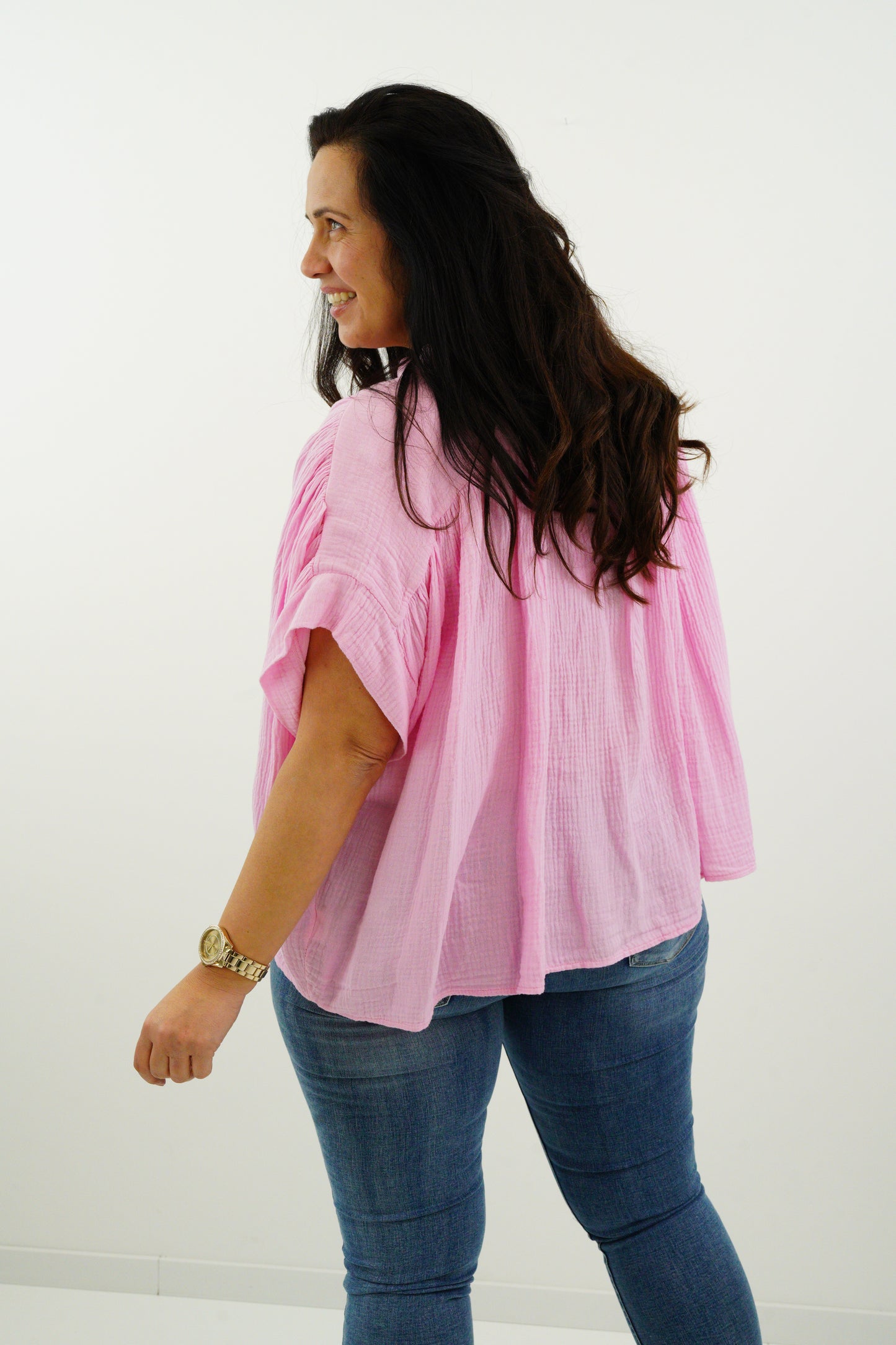 Musselin-Bluse "Leni" (40-42+)