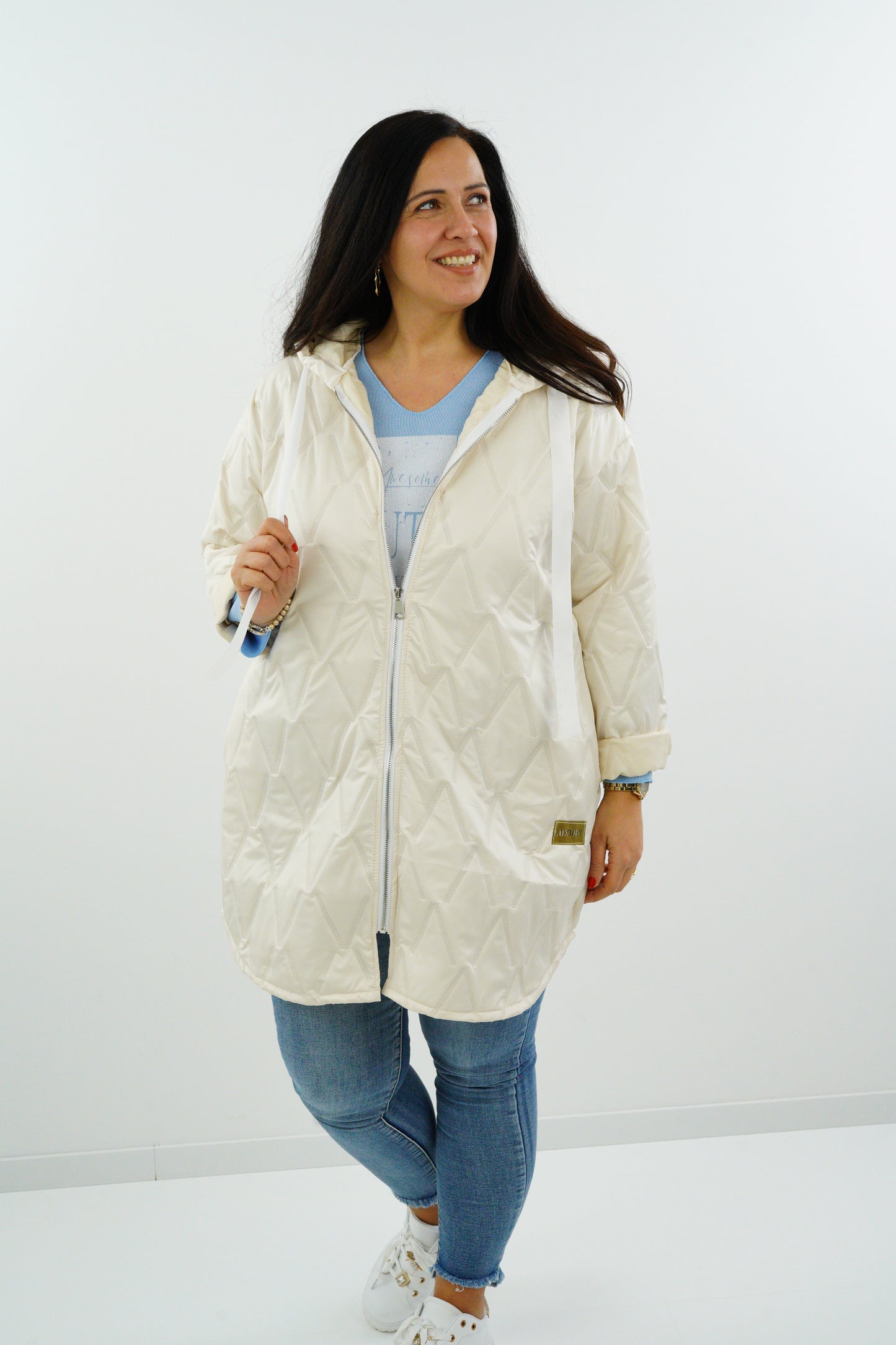 Steppjacke "Alina" (40-44) creme