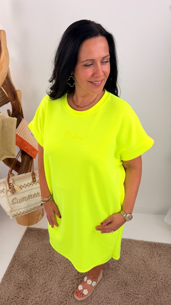 Kleid in Neon Gelb (40-46)