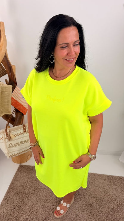 Kleid in Neon Gelb (40-46)