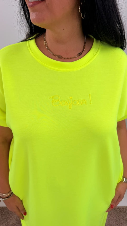 Kleid in Neon Gelb (40-46)