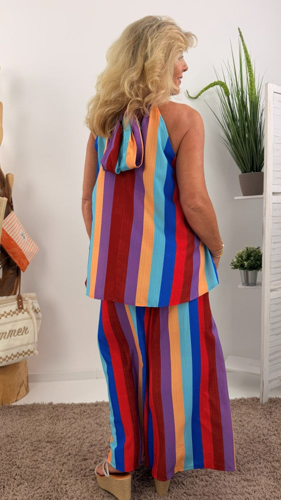 Gestreiftes Top in Bunt