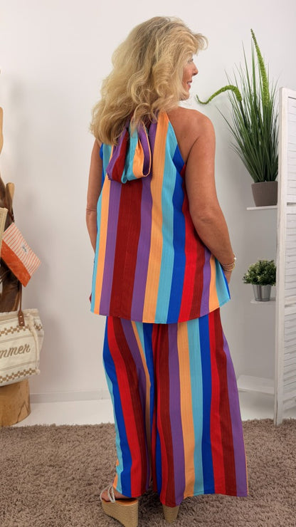 Gestreiftes Top in Bunt