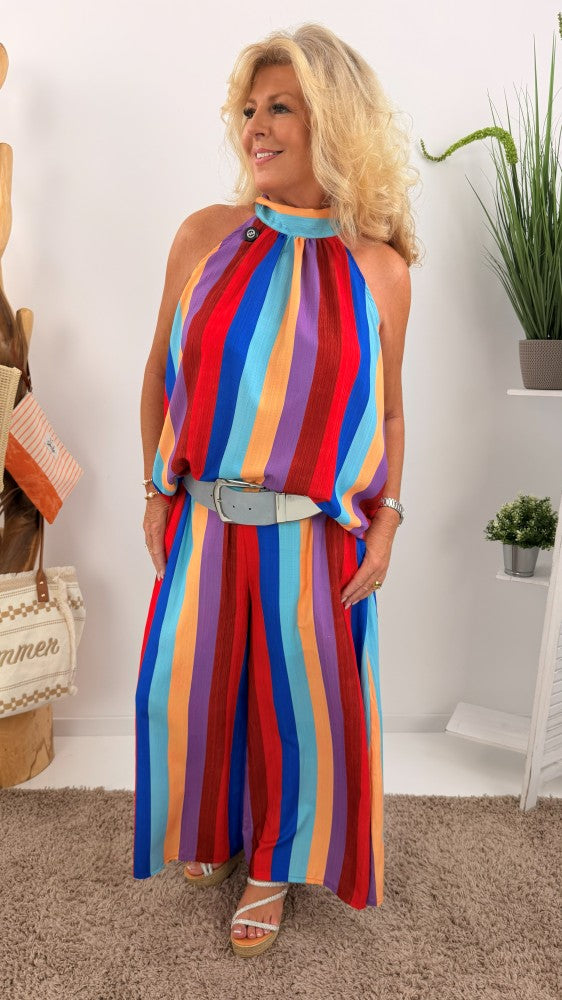 Gestreiftes Top in Bunt