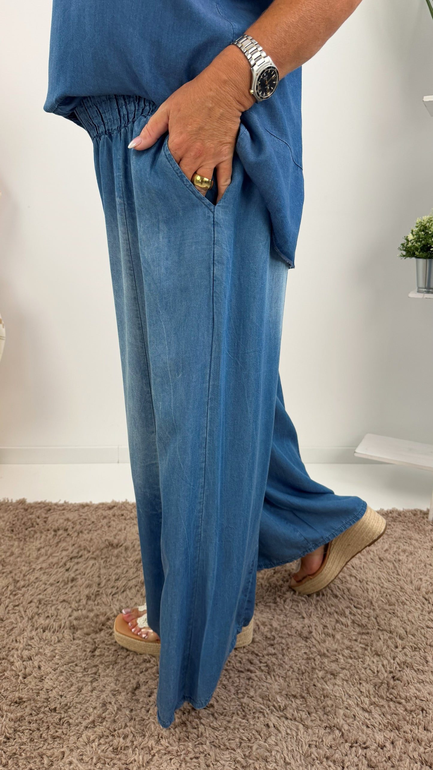 Hose in Jeans-Blue (40-44)