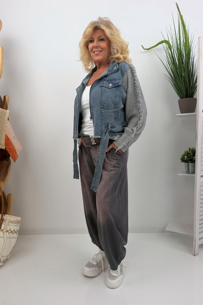 Stylische Hose in Grey (38-42)