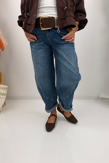 Lässige Jeans in klassischem Blue (M,L,XL)