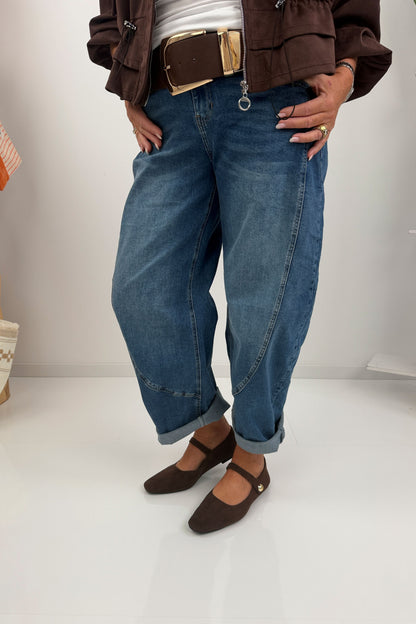 Lässige Jeans in klassischem Blue (M,L,XL)