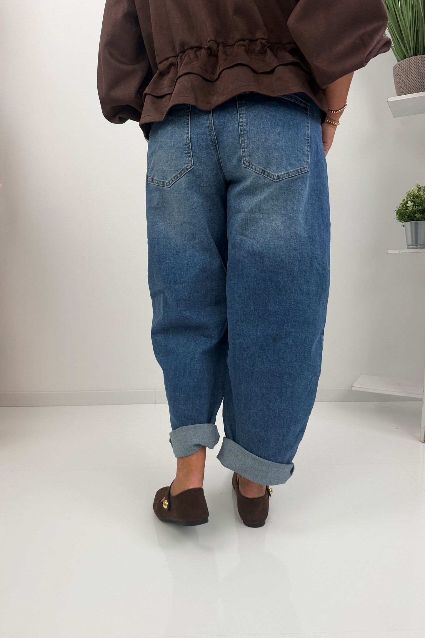 Lässige Jeans in klassischem Blue (M,L,XL)
