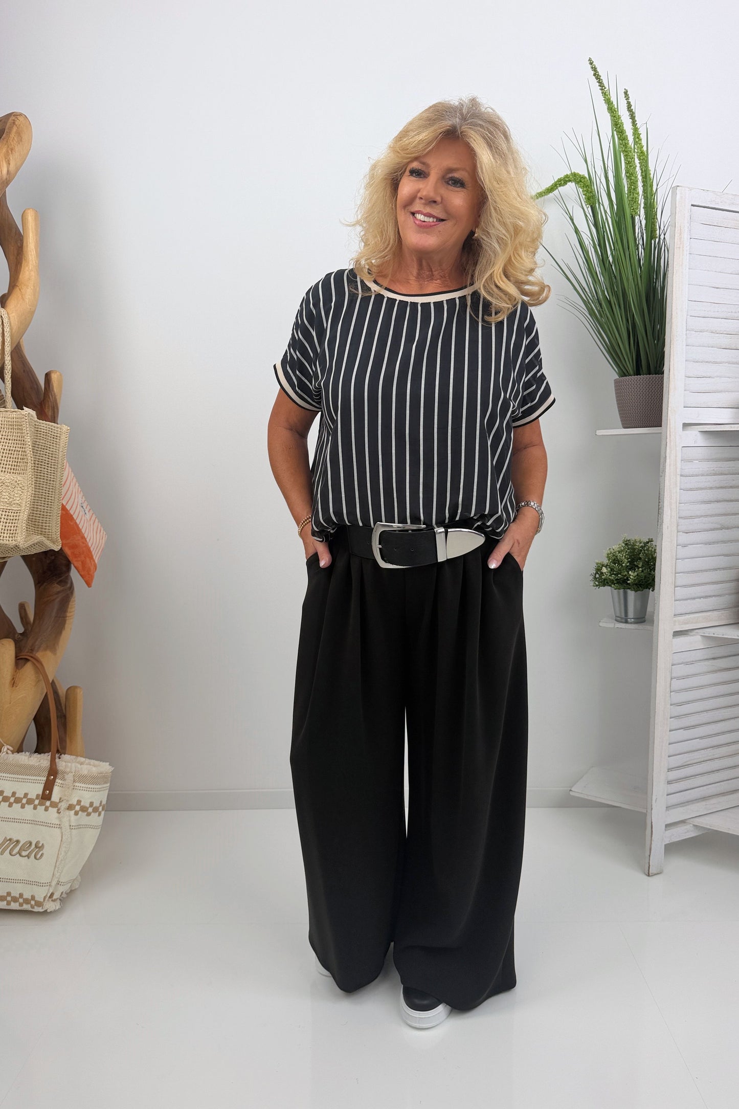 Elegante Hose in Schwarz (38-42)