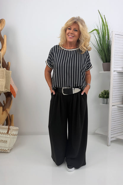 Elegante Hose in Schwarz (38-42)