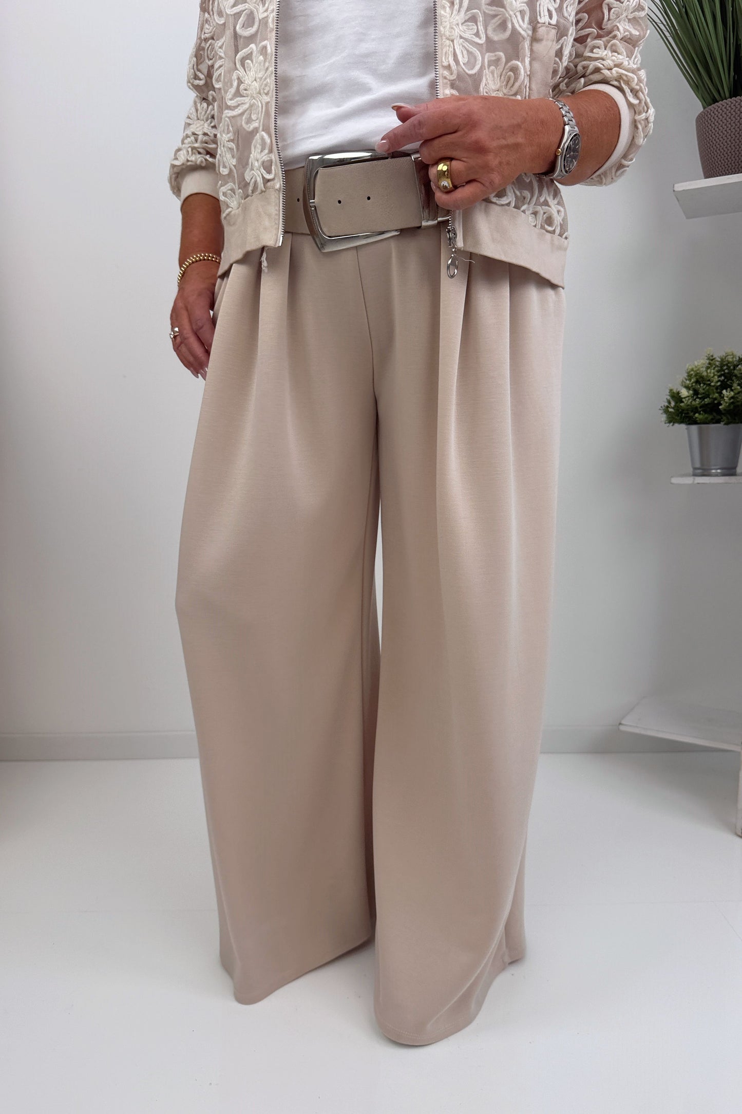 Elegante Hose in Beige (38-42)
