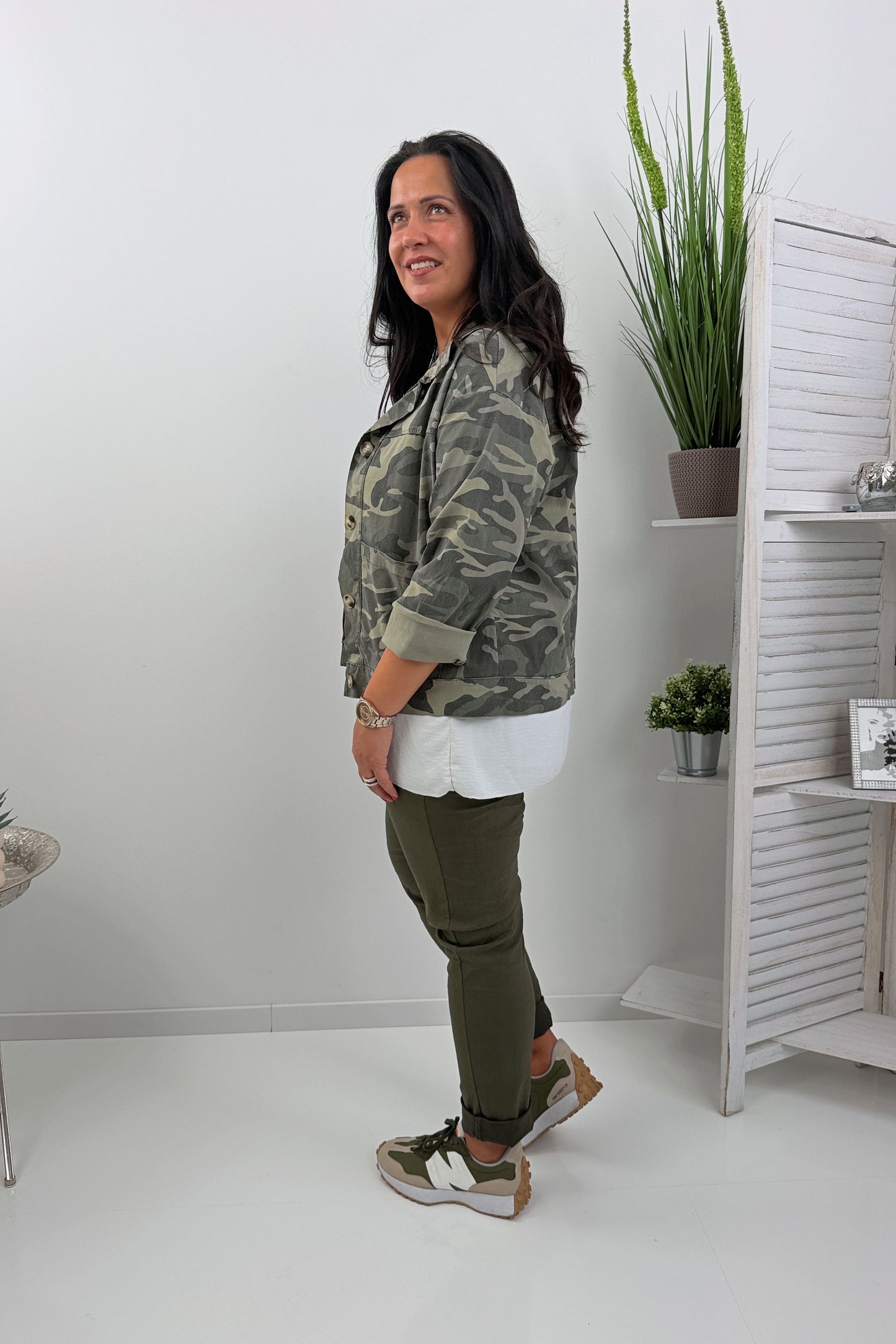 Bequeme Joggpant in modernem Khaki (42-46)