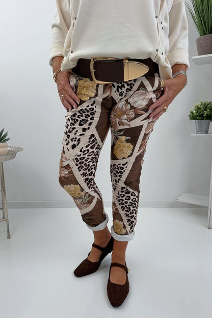 Joggpant im außergewöhnlichen Chocolate-Bunt-Design (38-42)