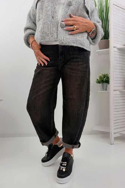 Modische Jeans in Black Sahara (M,L,XL)