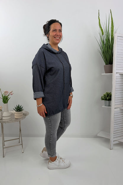 Modische Jeans in Grey Stone Wash (S,M,L,XL)