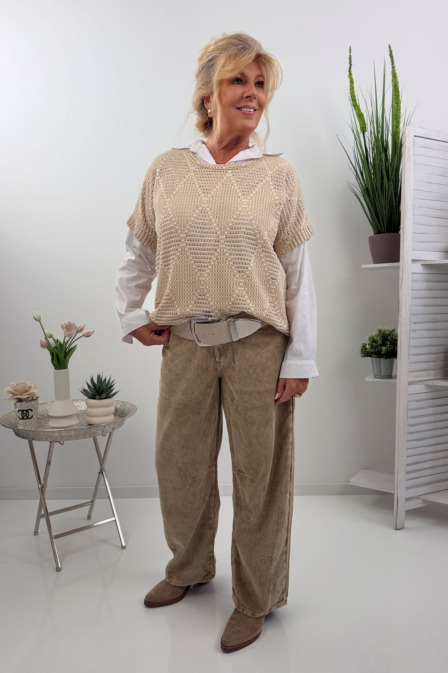 Stylischer Strickpullover (38-44)