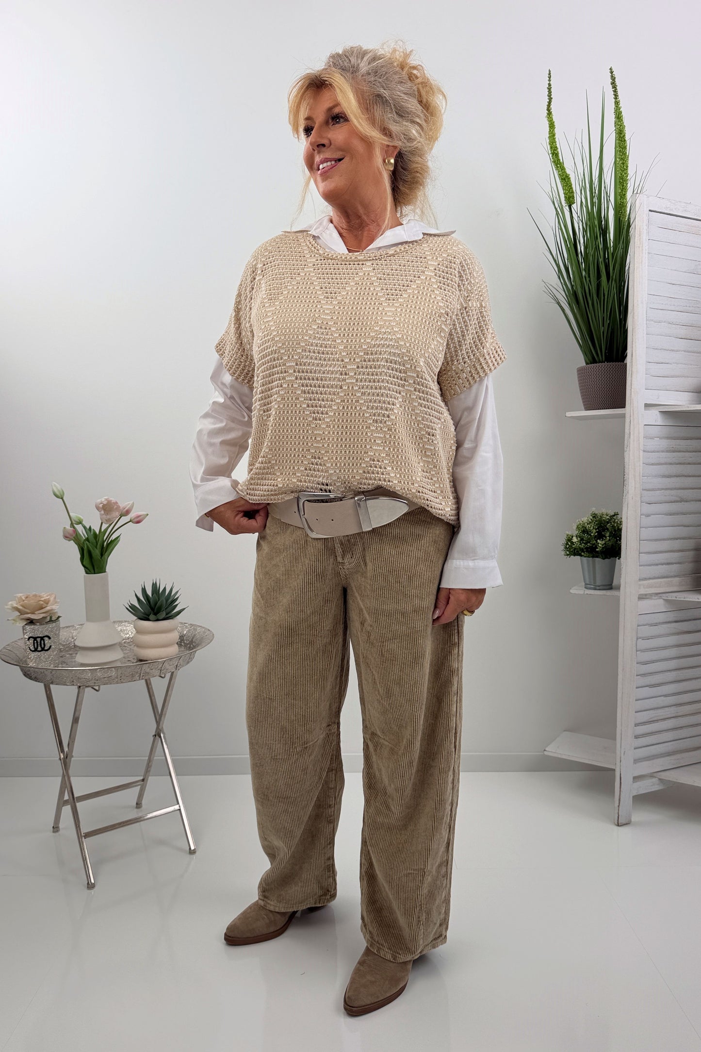 Stylischer Strickpullover (38-44)