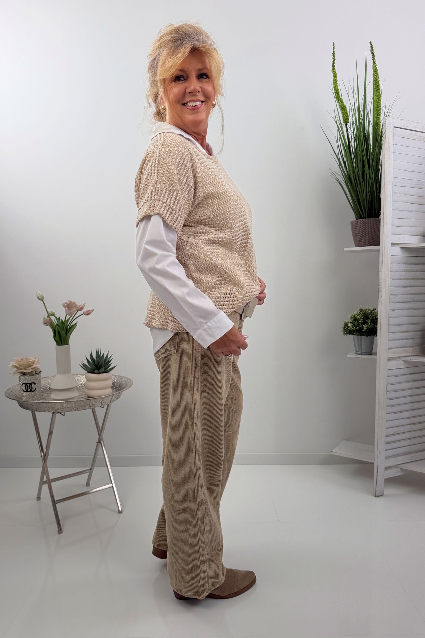 Stylischer Strickpullover (38-44)