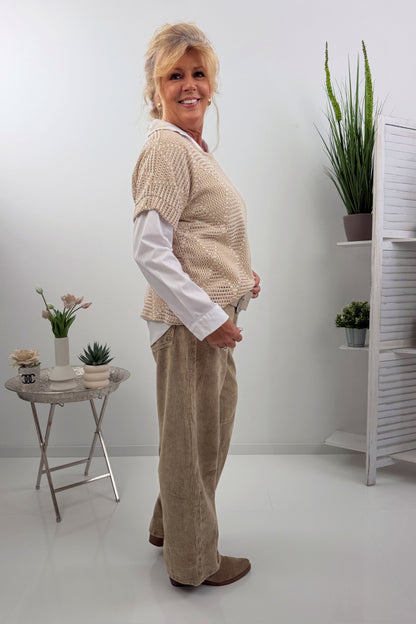 Stylischer Strickpullover (38-44)