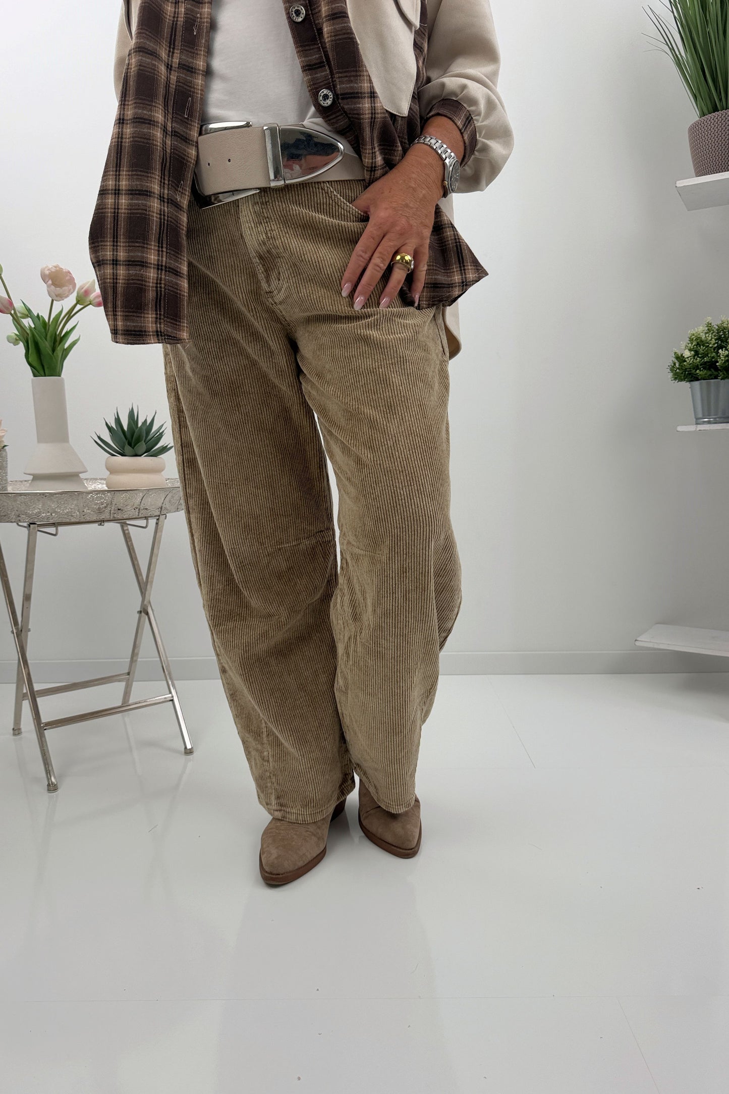 Modische Cordhose (38-42)