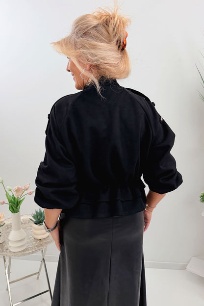 Moderner Blazer in Schwarz (38-42/44)