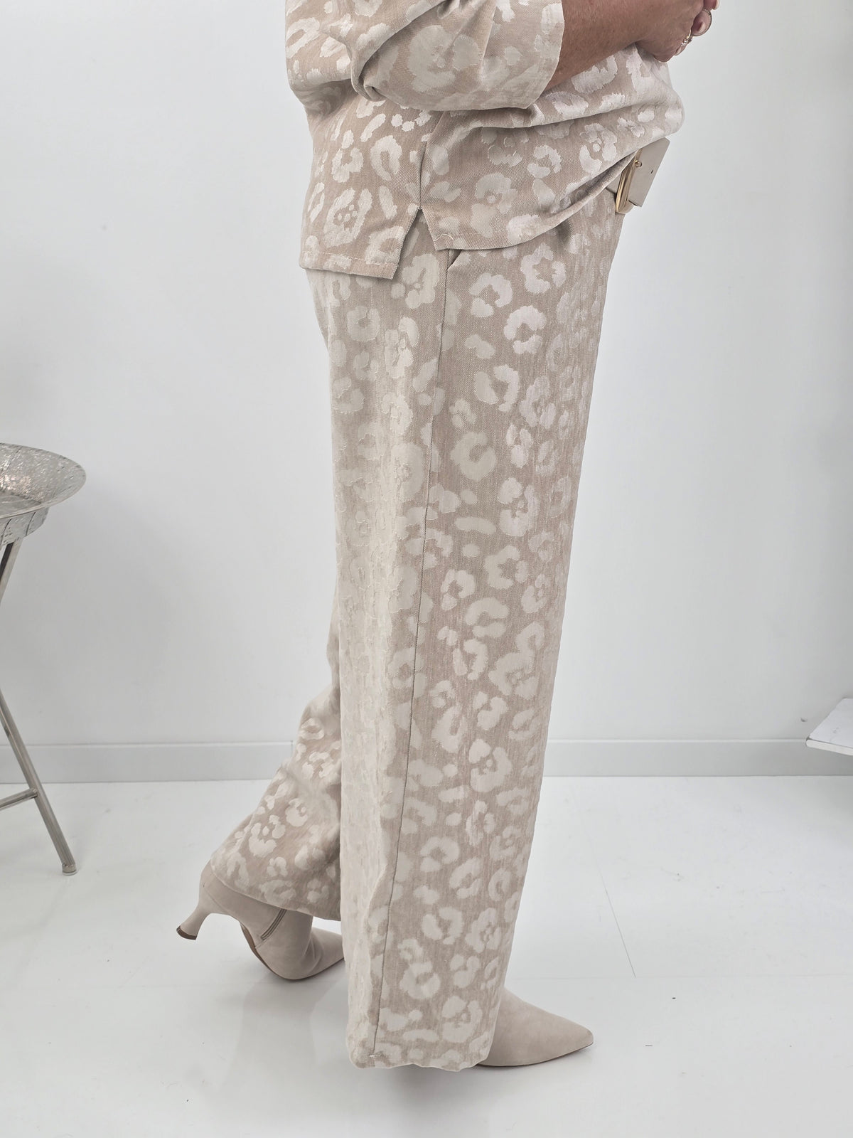Elegante Marlene-Hose in beige (36-42)