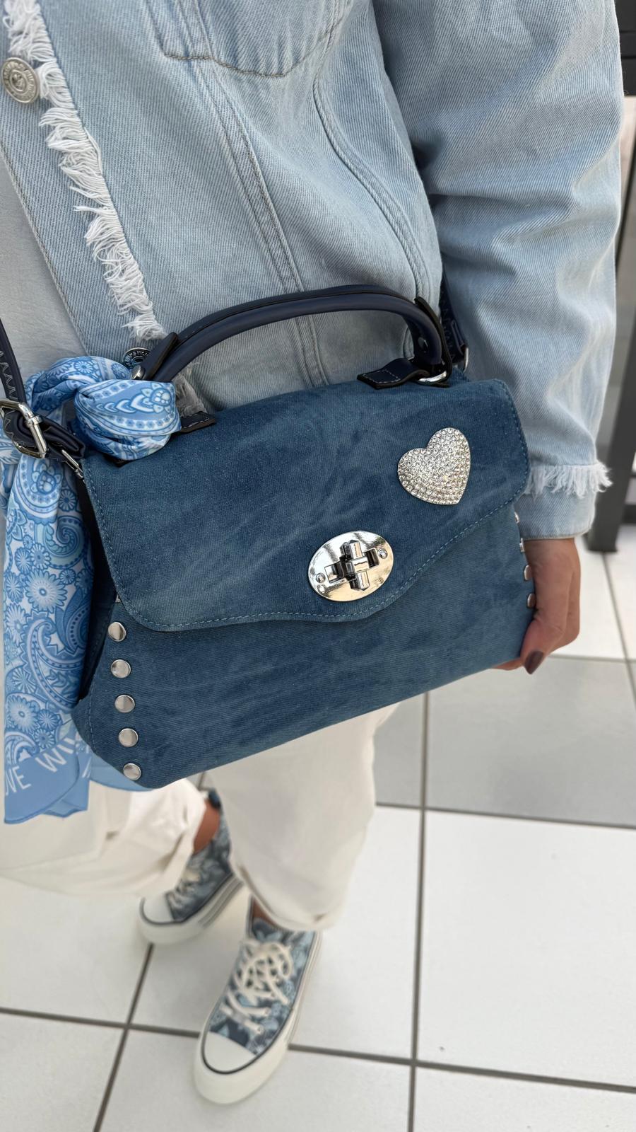 Magnet "Herz" in Silber