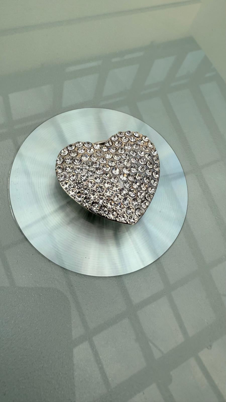 Magnet "Herz" in Silber