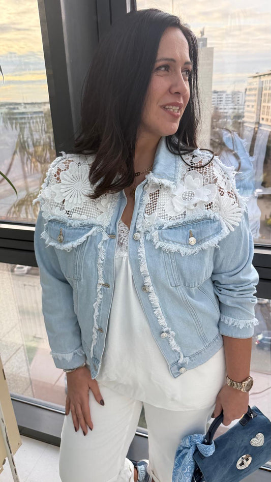 Jeans-Jacke in Blue Stone (36-38/40-44)