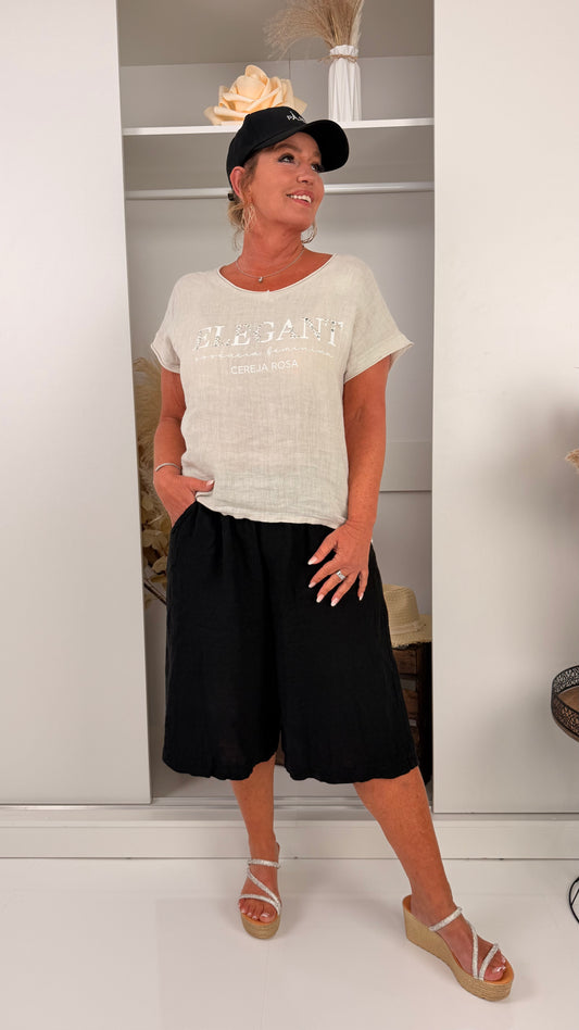 Blusenshirt in Beige (38-42)