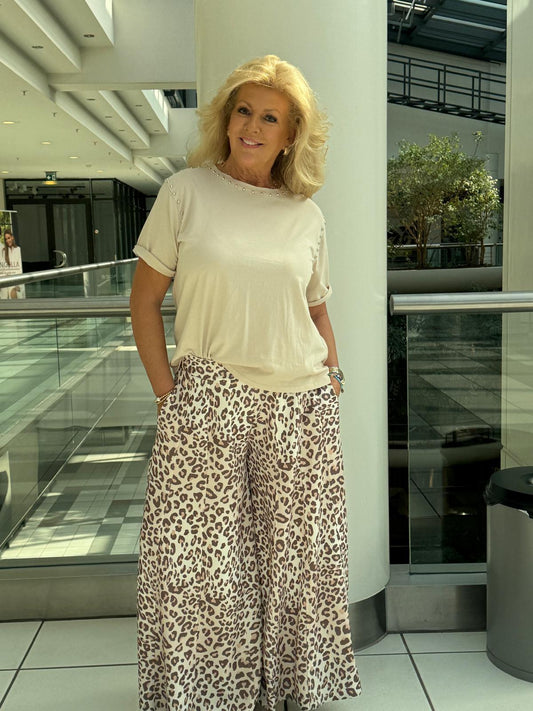 T-Shirt in Beige (38-42+)