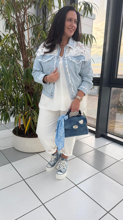 Jeans-Jacke in Blue Stone (36-38/40-44)