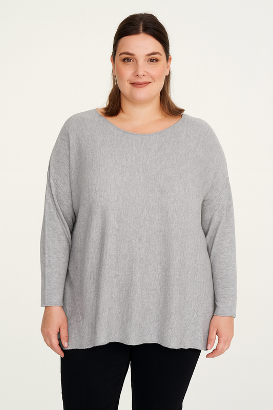 Pullover in Grau (42-46)