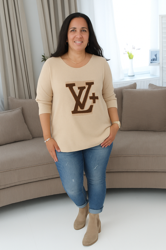 Pullover in Beige (40-44)