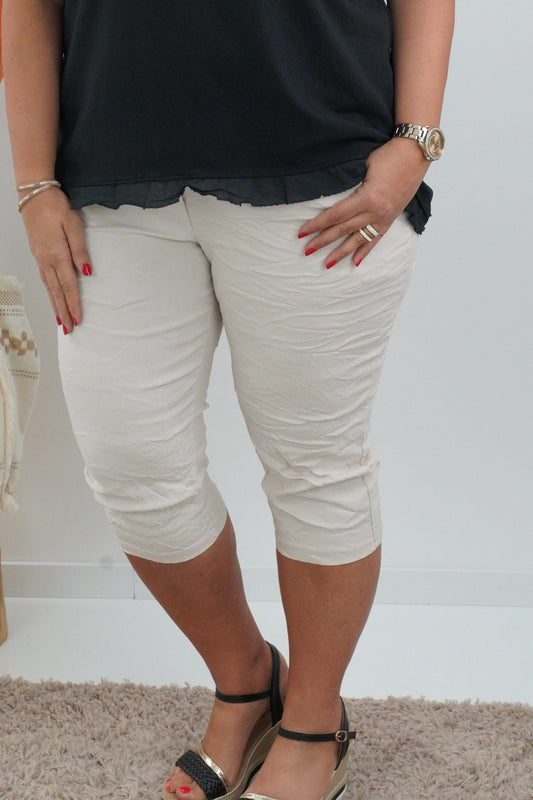 Capri Hose in Beige  (42-46)