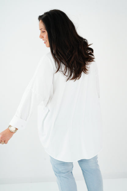 Shirt in Weiß (42-46+)