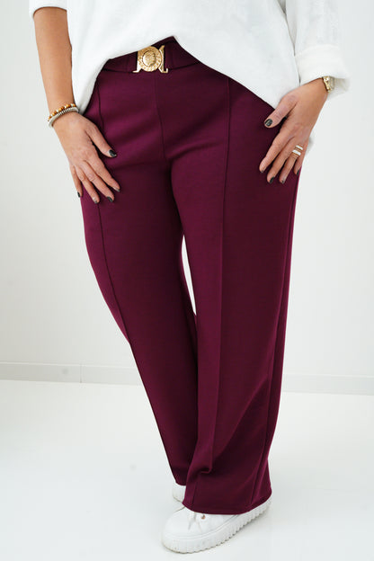 Marlenehose  in Bordeaux (42-46)