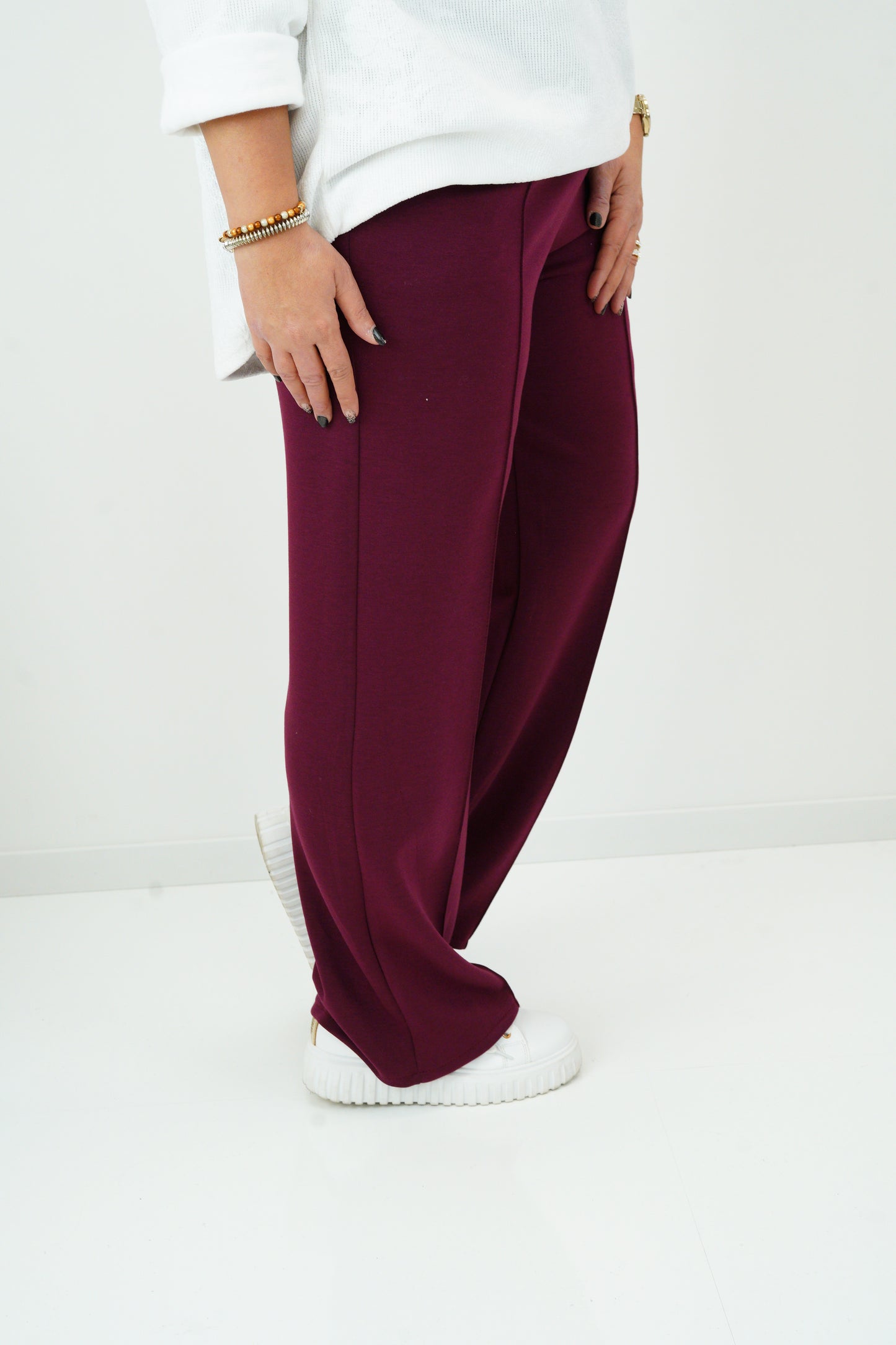 Marlenehose  in Bordeaux (42-46)