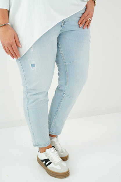 Jeans Hose in Light Blue (L,XL)