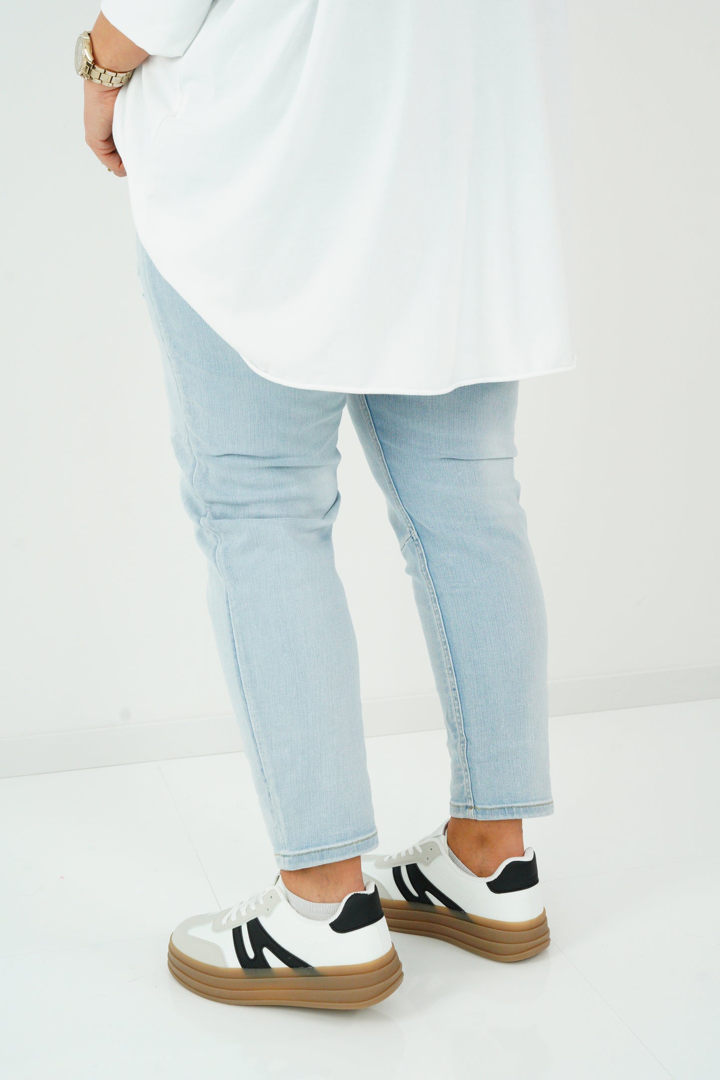 Jeans Hose in Light Blue (L,XL)