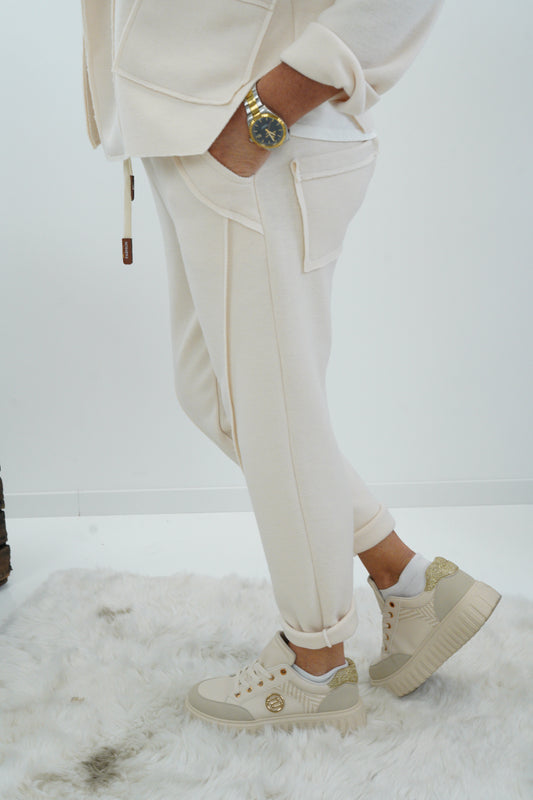 Joggpant in Butter (38-42)